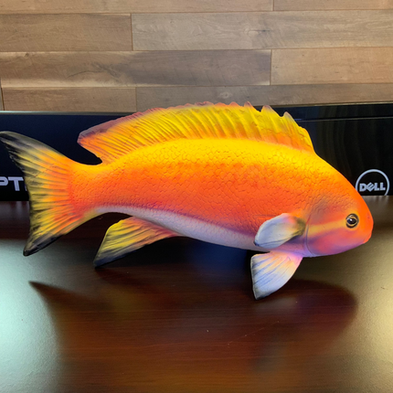 Orange Fish Statue - LM Treasures 