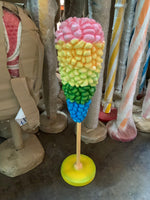 Small Rainbow Rock Candy Over Sized Statue - LM Treasures 