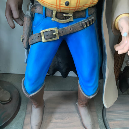 Cowboy Robber Life Size Statue - LM Treasures 