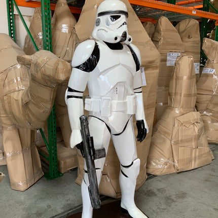 White Space Trooper Life Size Statue - LM Treasures 
