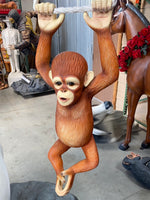 Baby Orangutan Life Size Statue - LM Treasures 