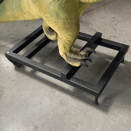 Baby T-Rex Dinosaur On Base Life Size Statue - LM Treasures 