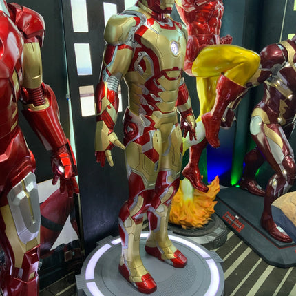 Iron Man Mark 42 Sideshow Life Size Statue - LM Treasures 