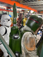 Green Boba Space Trooper Life Size Statue - LM Treasures 