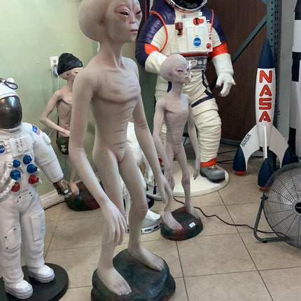 Large Alien Encounter Life Size Statue - LM Treasures 