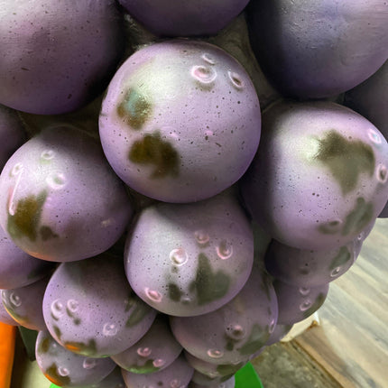Purple Grapes Over Size Statue With Menu Board - LM Treasures 