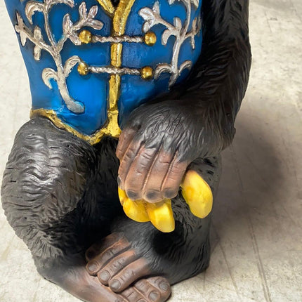 Circus Monkey Table Life Size Statue - LM Treasures 