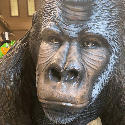 Standing Gorilla Life Size Statue - LM Treasures 