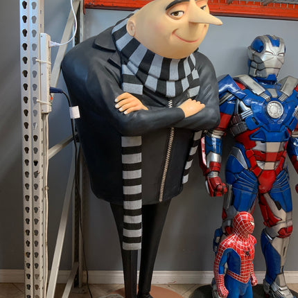 Cartoon Man Gru Statue - LM Treasures 