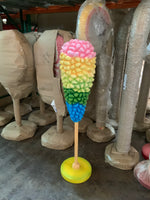 Small Rainbow Rock Candy Over Sized Statue - LM Treasures 