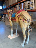 Camel With Saddle Life Size Nativity Statue - LM Treasures 