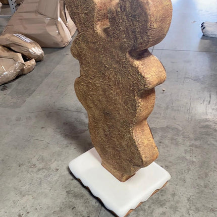 Reindeer Gingerbread Cookie Over Sized Statue - LM Treasures 