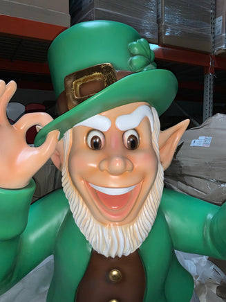 Leprechaun With Gold Life Size Statue - LM Treasures 