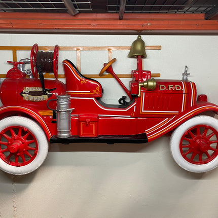 Fire Truck Wall Decor Statue - LM Treasures 