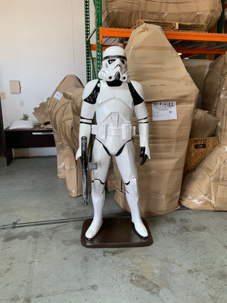 White Space Trooper Life Size Statue - LM Treasures 