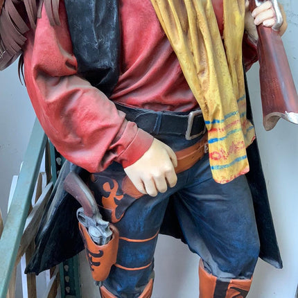 Cowboy With Shotgun Life Size Statue - LM Treasures 
