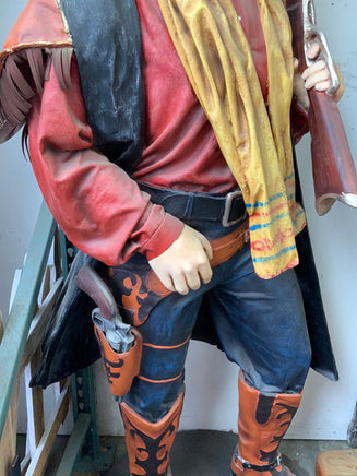 Cowboy With Shotgun Life Size Statue - LM Treasures 