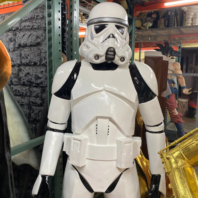 White Space Trooper Life Size Statue LM Treasures - A
