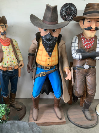 Cowboy Robber Life Size Statue - LM Treasures 