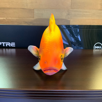 Orange Fish Statue - LM Treasures 