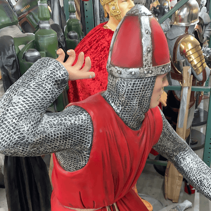 Crusader Knight Life Size Statue - LM Treasures 