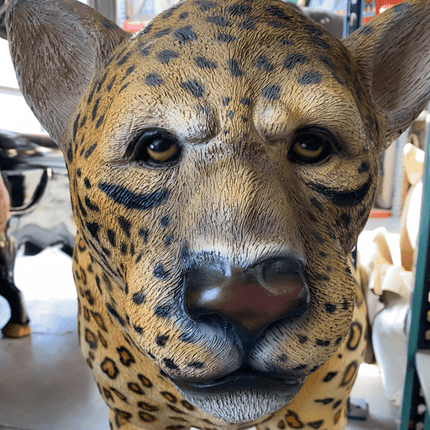 Leopard Life Size Statue - LM Treasures 