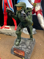 Rare Halo Master Chief Small 3ft Statue - LM Treasures 