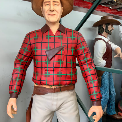 Cowboy Sheriff Life Size Statue - LM Treasures 