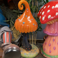 Poison Mushroom Over Sized Statue - LM Treasures 