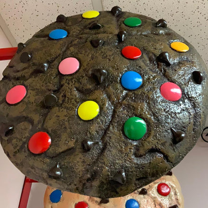 Hanging M & M Chocolate Cookie Over Sized Statue - LM Treasures 