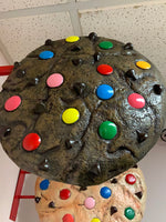 Hanging M & M Chocolate Cookie Over Sized Statue - LM Treasures 
