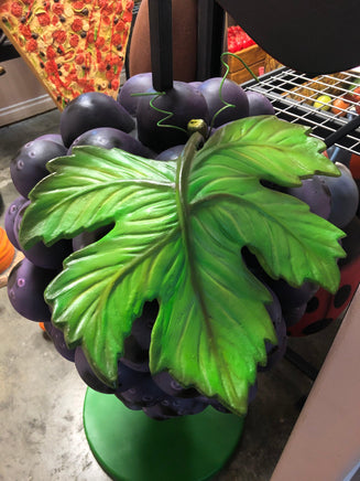 Purple Grapes Over Size Statue With Menu Board - LM Treasures 