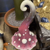 Dotted Mushroom Over Sized Statue - LM Treasures 