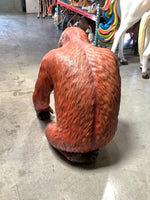 Orangutan Sitting Life Size Statue - LM Treasures Life Size Statues & Prop Rental