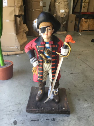 Pirate Girl Life Size Statue - LM Treasures 