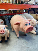 Comic Pig Standing Life Size Statue - LM Treasures 