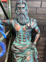 Mermaid Poseidon Life Size Statue - LM Treasures 