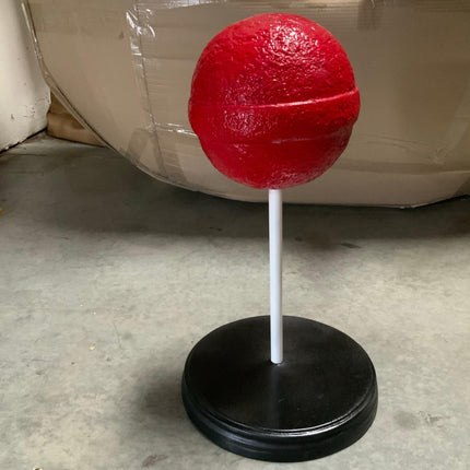 Small Red Sugar Pop Over Sized Statue - LM Treasures 