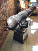Swivel Pirate Cannon Life Size Statue - LM Treasures Life Size Statues & Prop Rental