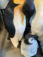 Penguin Family Life Size Statue - LM Treasures Life Size Statues & Prop Rental