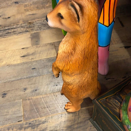 Mongoose Life Size Statue - LM Treasures 