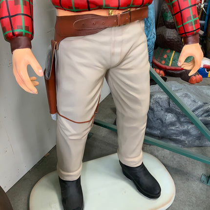 Cowboy Sheriff Life Size Statue - LM Treasures 