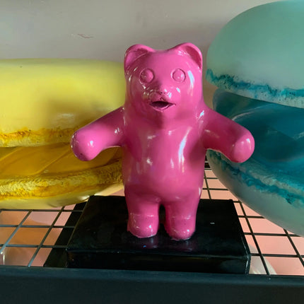 Small Pink Gummy Bear Over Sized Statue LM Treasures - PT