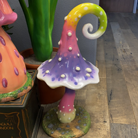 Swirl Mushroom Over Sized Statue - LM Treasures Life Size Statues & Prop Rental
