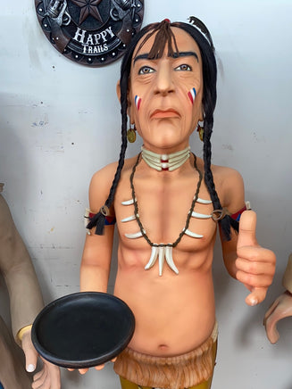 Indian Butler Life Size Statue - LM Treasures Life Size Statues & Prop Rental