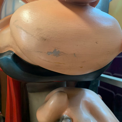 Rare Popeye "Sea Hag" Life Size Pre-Owned Statue Store Display - LM Treasures 