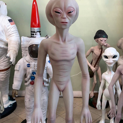 Large Alien Encounter Life Size Statue - LM Treasures 