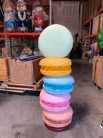 Stacked Macaroons Medium Over Sized Statue - LM Treasures 