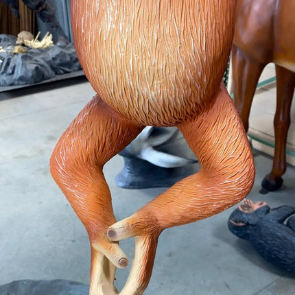 Baby Orangutan Life Size Statue - LM Treasures 