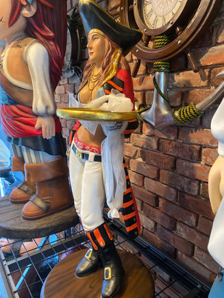 Small Lady Pirate Butler Statue - LM Treasures 